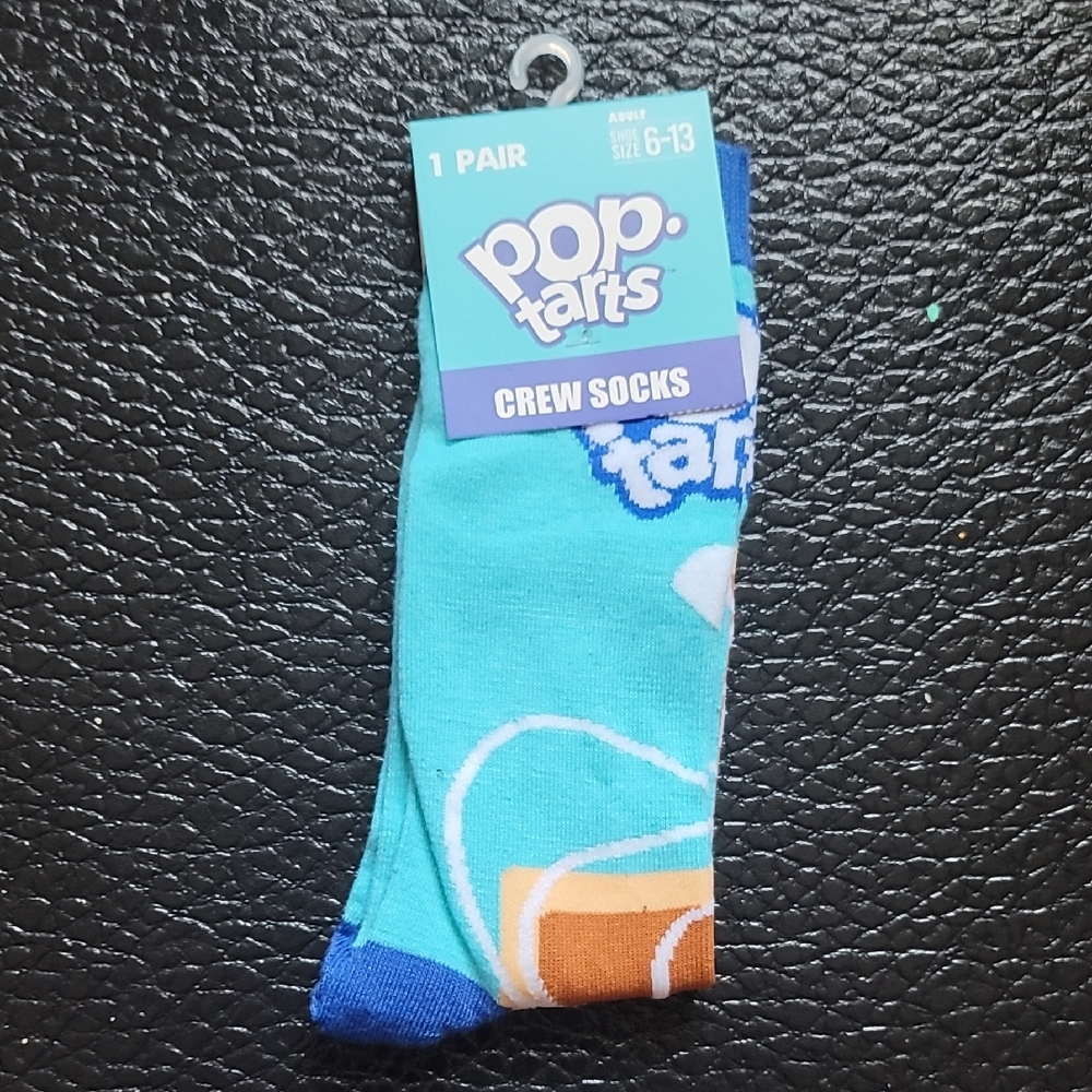 Kellogg's Pop Tarts Blue and Teal Casual Socks